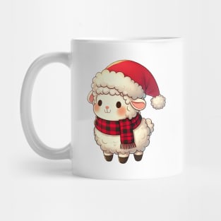 Cute Christmas Sheep Mug
